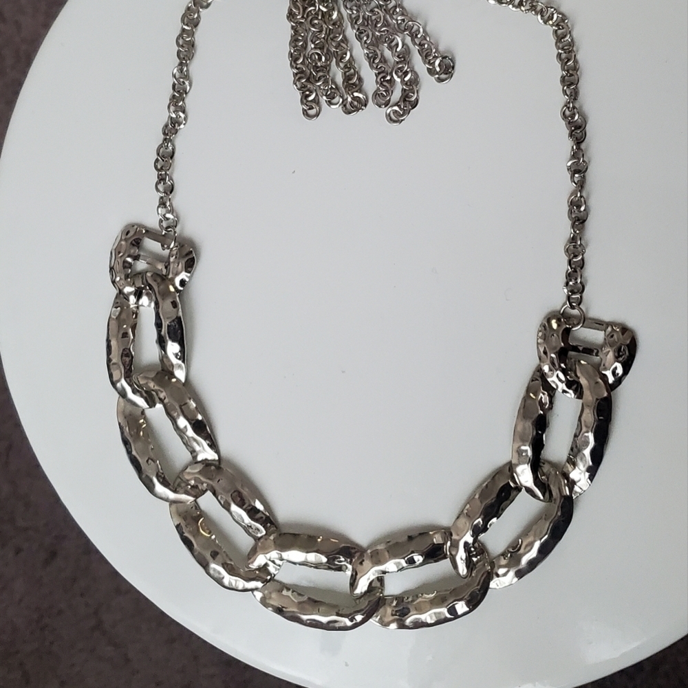 Silver Chain Necklace Set. 🌴 - Picture 5 of 5